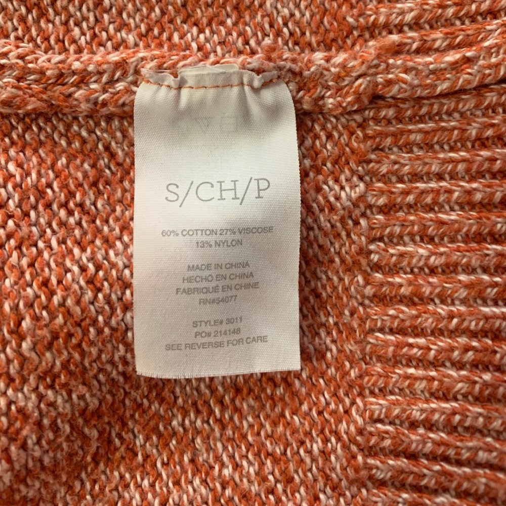 CAbi Orange Dolman Sleeve Sweater Style #3011 - Picture 6 of 6